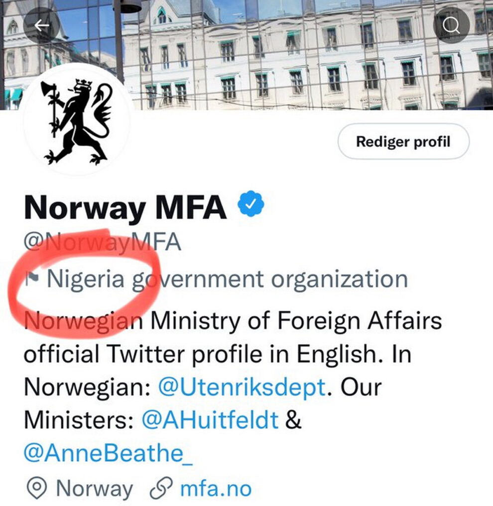 'Norgeria': On Twitter, Norway and Nigeria become one
