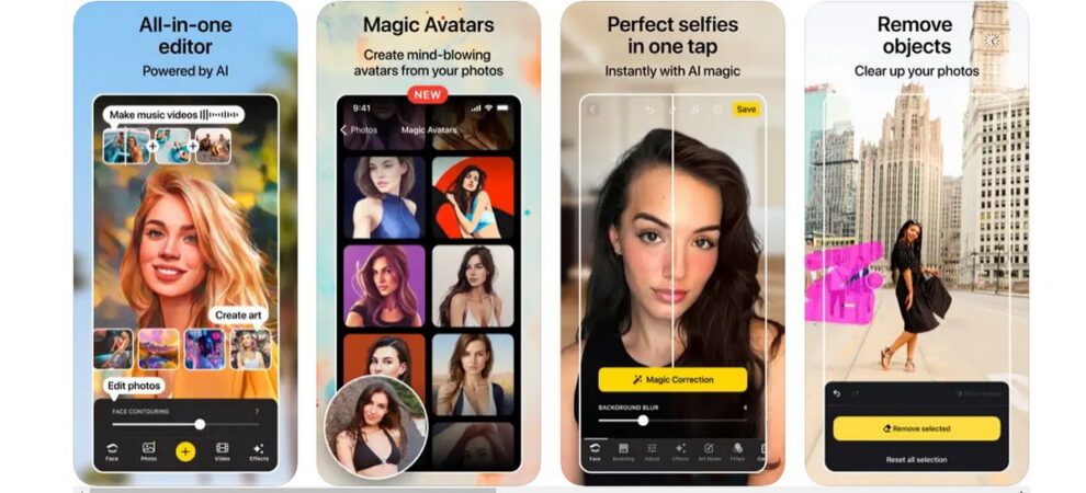 Lensa App name of app making avatar like photos