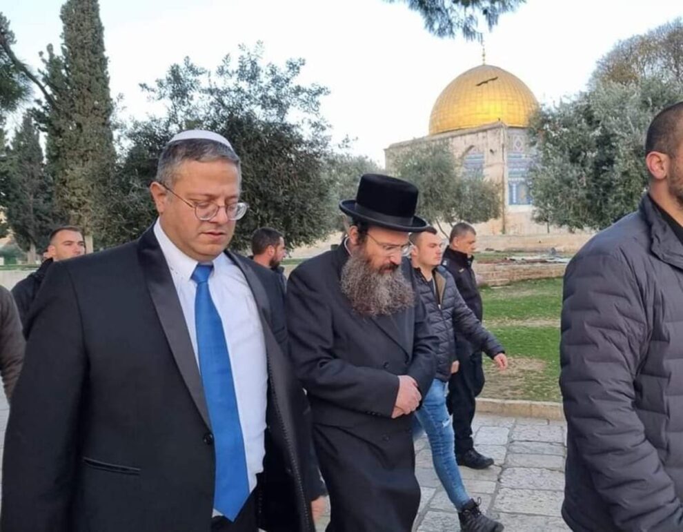 Mideast powers condemn Israel minister's visit to Al-Aqsa mosque compound