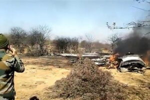 two indian jets crashed