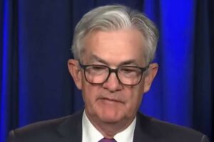 Geopolitical tensions pose risks to global economic activity, Federal Reserve Chair Jerome Powell said Thursday, adding that their