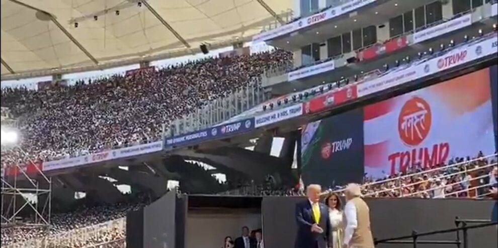 World's largest cricket stadium in India with link to Trump