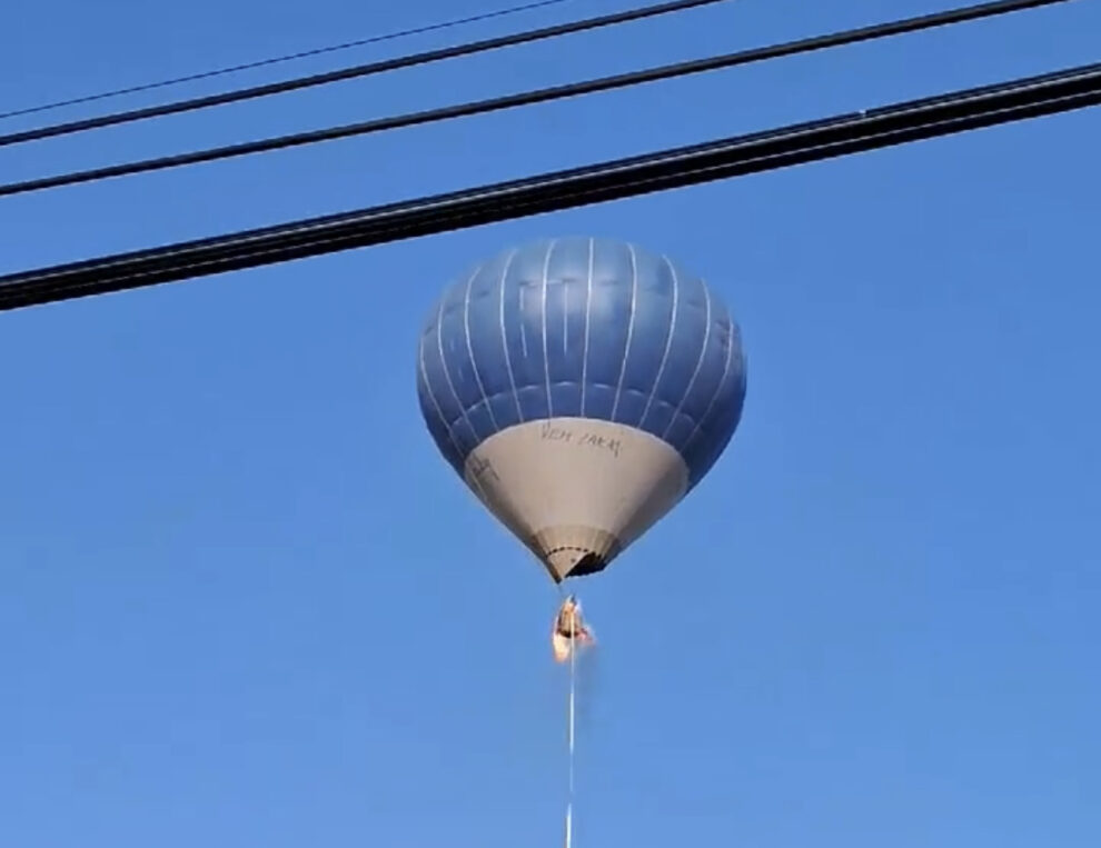 Mexico: Two die when hot-air balloon catches fire