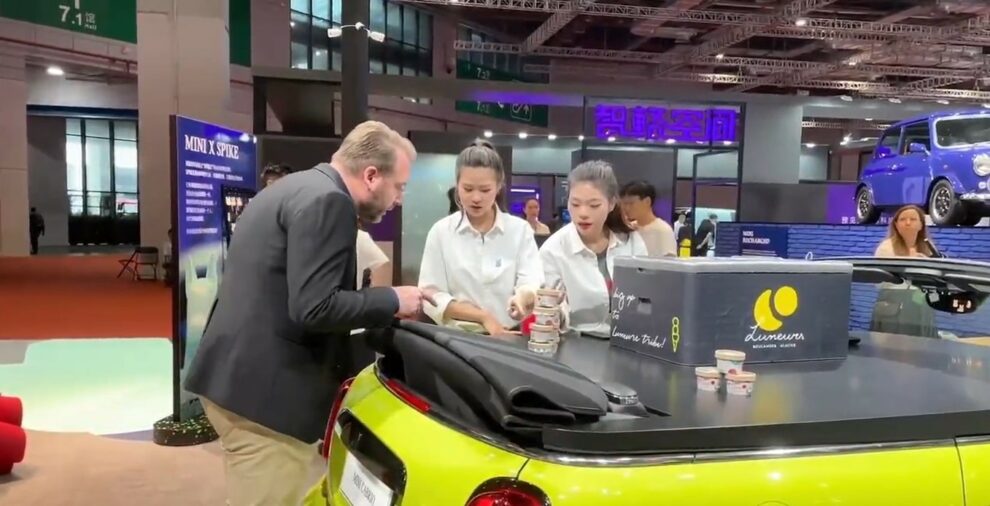 BMW's Mini apologises over Shanghai Auto Show's ice cream 'discrimination'