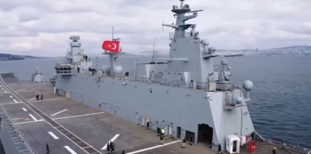 Turkey unveils its first drone carrier