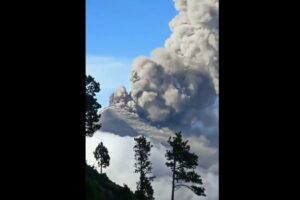 Guatemala's 'Fire' volcano erupts, projecting massive ash cloud