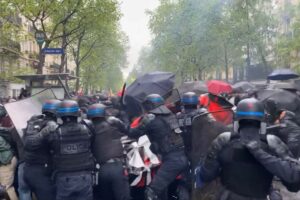 At least 108 police injured, 291 people detained in France May Day protests: minister