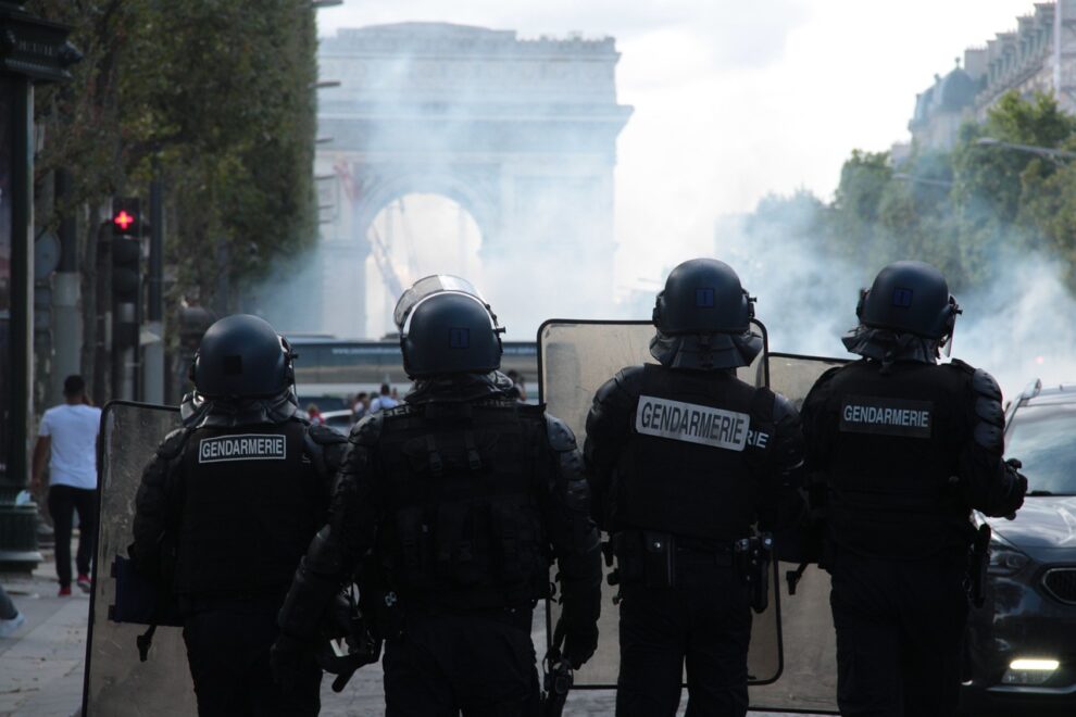 New tensions in France after policeman jailed over violence