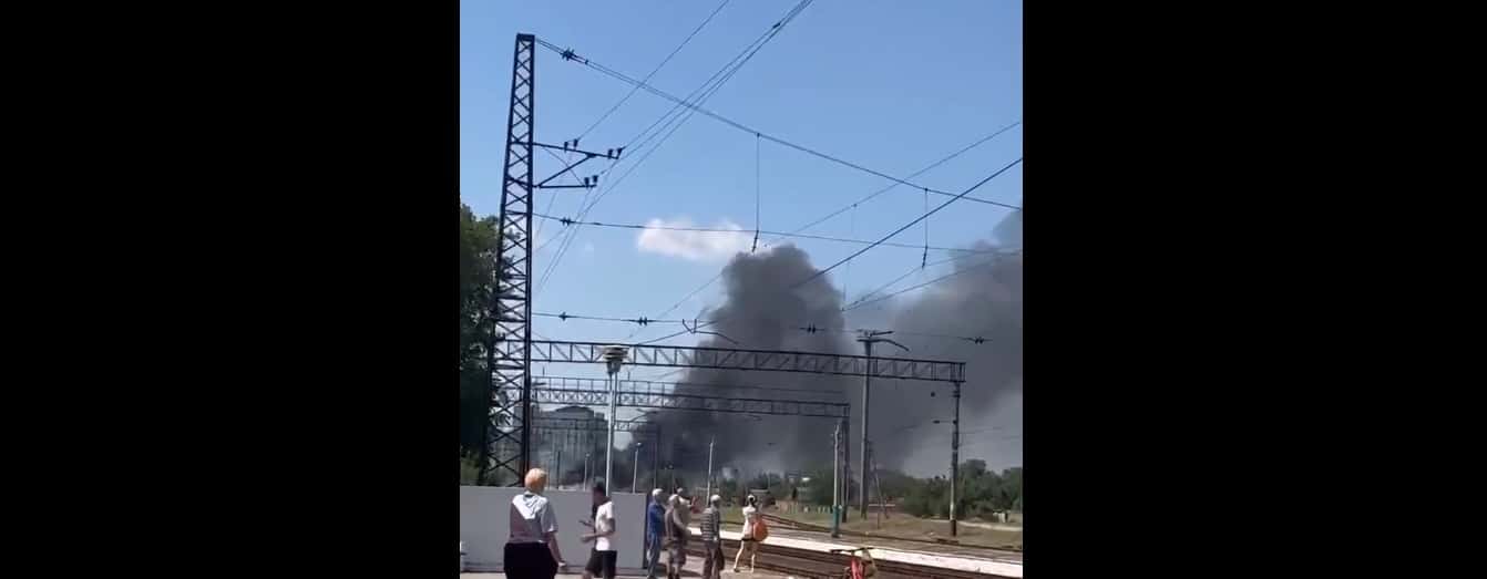 Ukraine drone attack on Crimea caused 'detonation of ammo depot': authorities