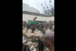 Gabon coup leaders hail head of presidential guard after putsch