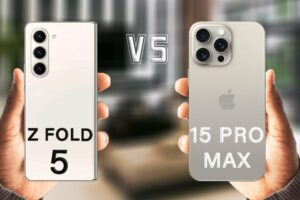 iPhone 15 pro max vs galaxy z fold 5