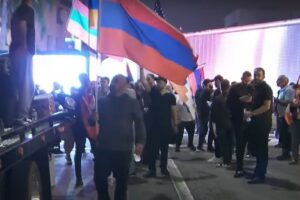 Yerevan protesters call on PM to resign over Karabakh crisis: AFP