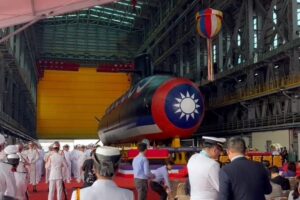 Taiwan domestically built submarine