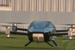Flying taxis braced for takeoff at Dubai Airshow