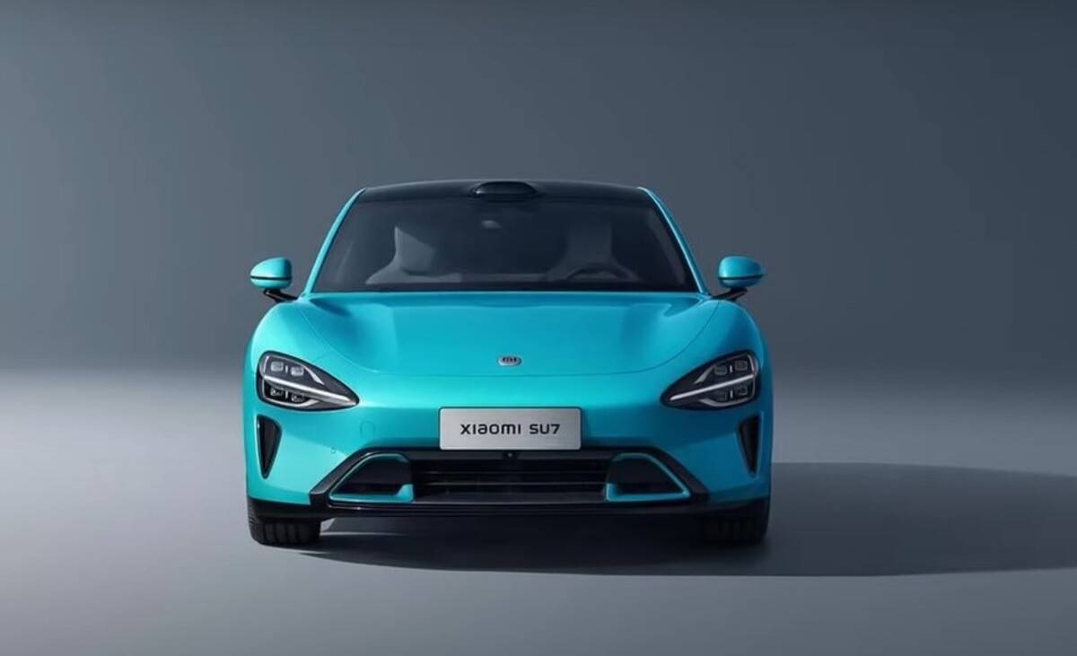 Chinese smartphone giant Xiaomi unveils first electric car