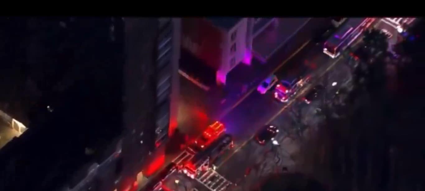 FDNY reacts to reports of minor blasts on Roosevelt Island.