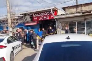 Gunman kills four at market in Georgia, suspect detained: ministry