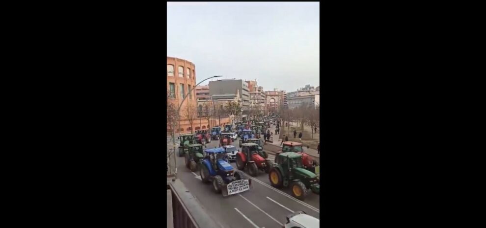 Thousands join farmers' protest across Spain
