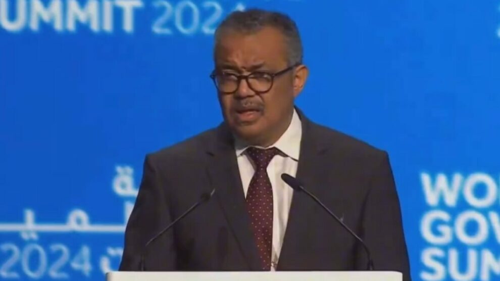 WHO’s Tedros says “The next pandemic is a matter of when, not if”