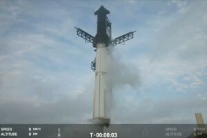Starship mega rocket 'lost' during atmospheric re-entry: SpaceX