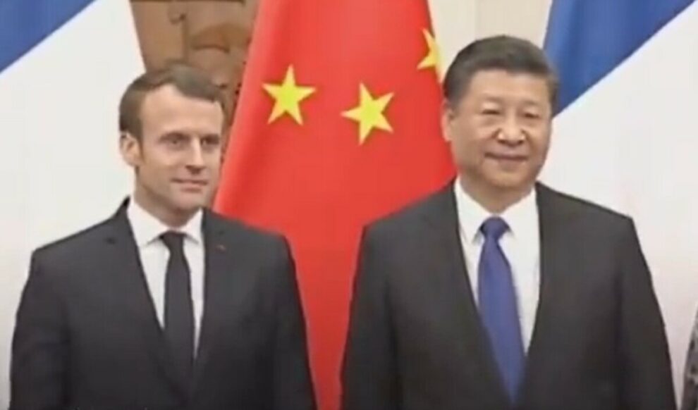Chinese leader Xi meets France's Macron for talks in Paris: AFP