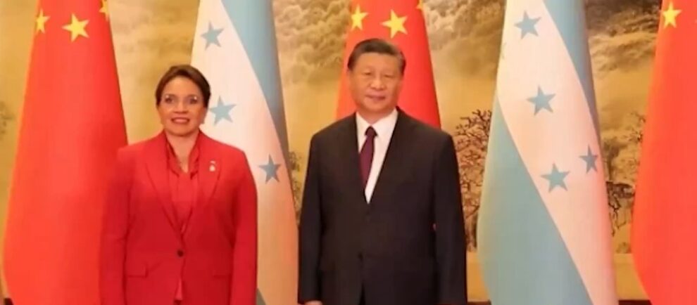 Honduran president meets Chinese official with trade deal on horizon