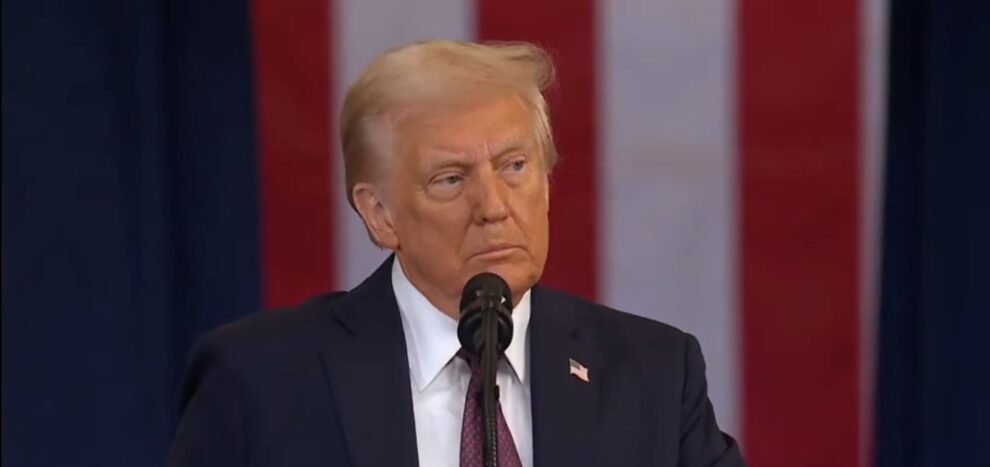 Trump says 'golden age of America begins'