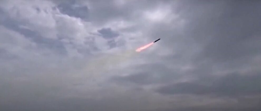 North Korea conducts cruise missile test day before Trump visits South: KCNA