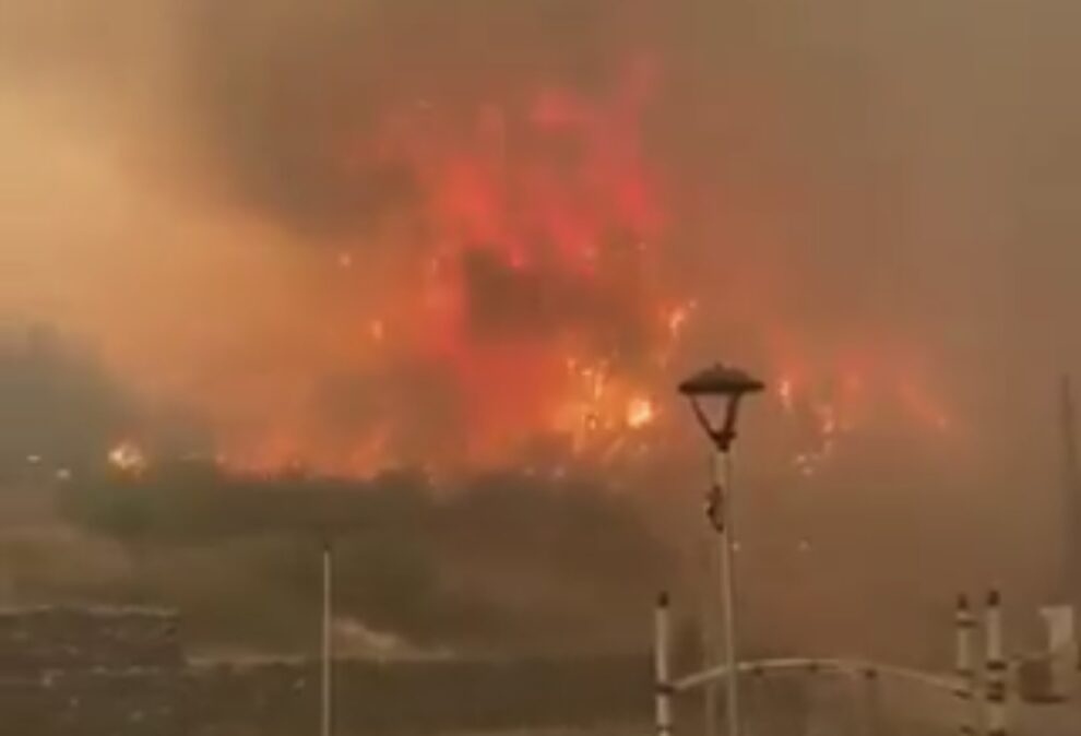 fires chile