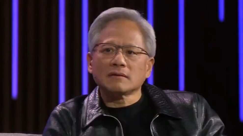 Nvidia CEO in Beijing as US tech curbs, trade war threaten sales