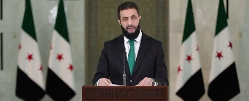 Syria's Sharaa confirms indirect talks held with Israel to ease tensions