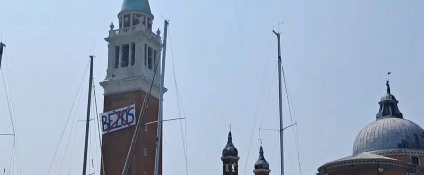 Locals bitter over Locals bitter over Jeff Bezos's upcoming Venice wedding