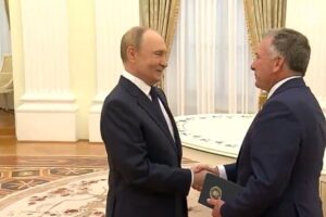 Putin meets US envoy Witkoff at Kremlin: state media