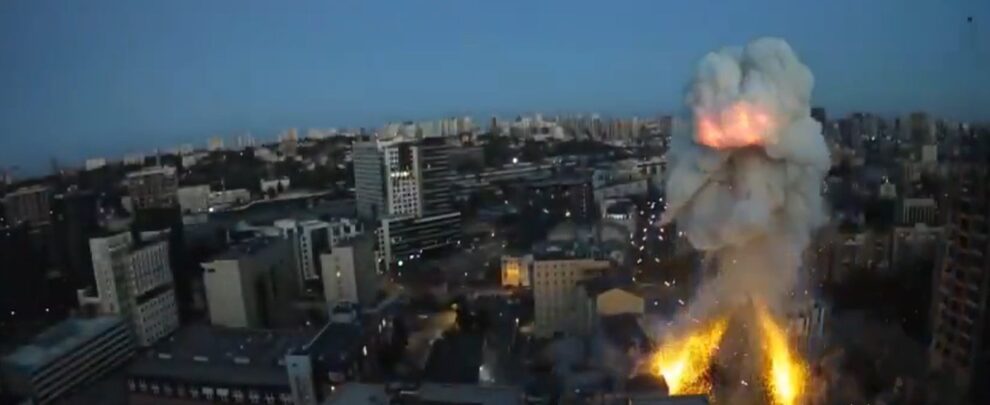 British Council office 'severely damaged' in Kyiv strikes