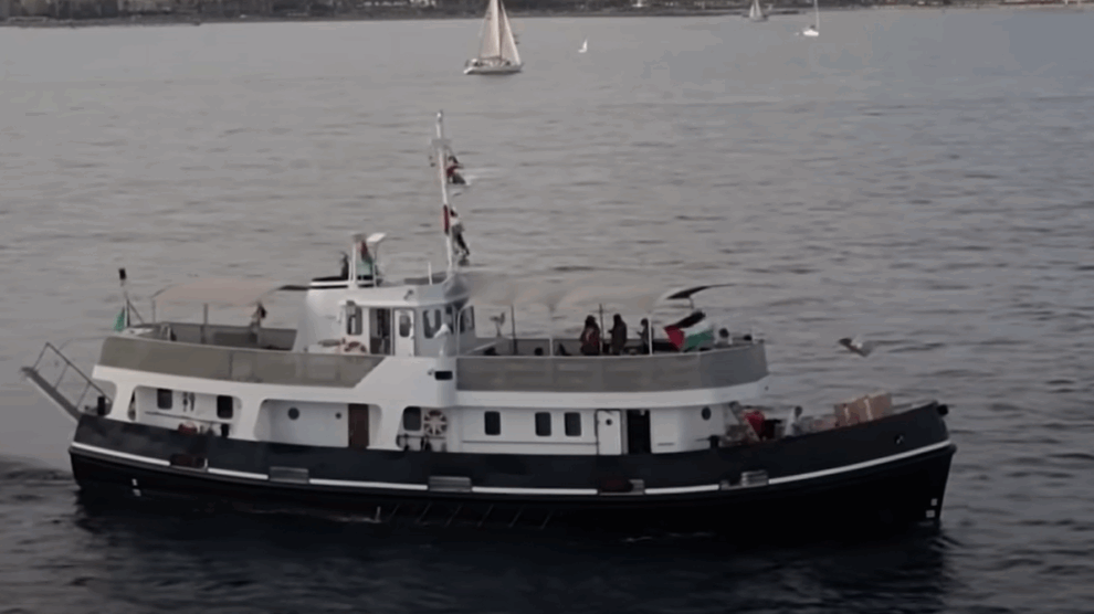 "Organisers say Gaza aid flotilla targeted by multiple drones