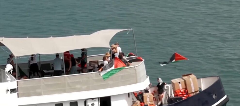 Fierce winds force Gaza aid flotilla back to Barcelona
