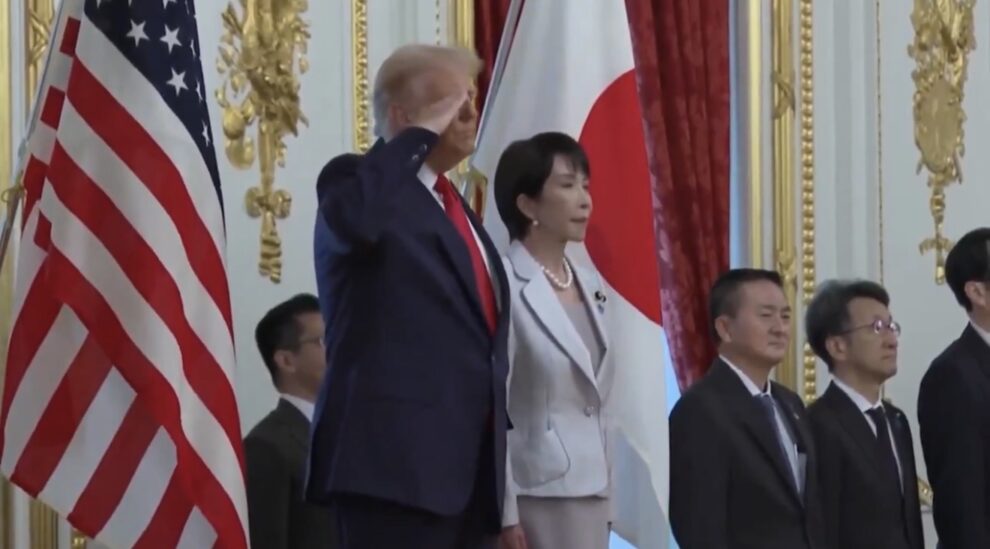 Trump Japan prime minister