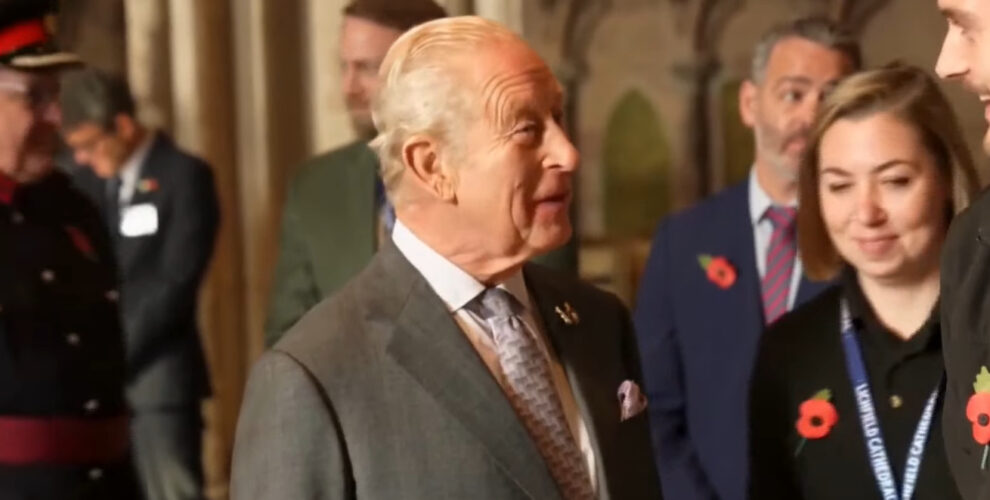 King honours UK's LGBTQ military personnel at new memorial