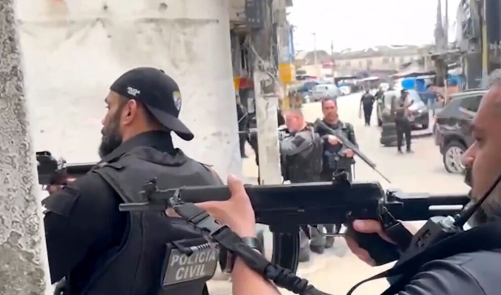 At least 40 bodies found in Rio favela after massive anti-drug raid
