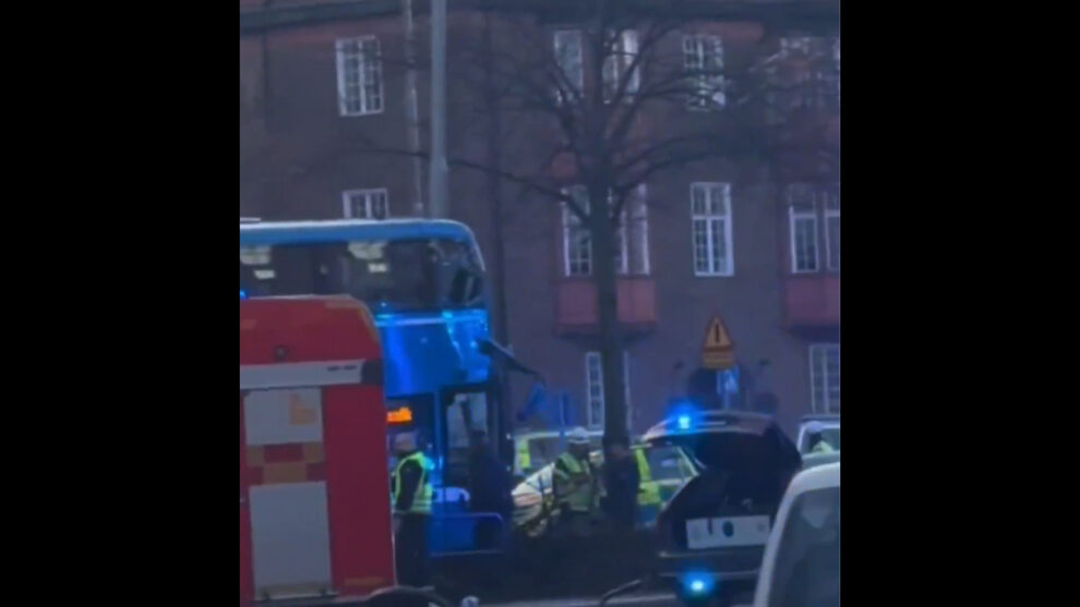 Bus slams into pedestrians in Stockholm, several dead: police