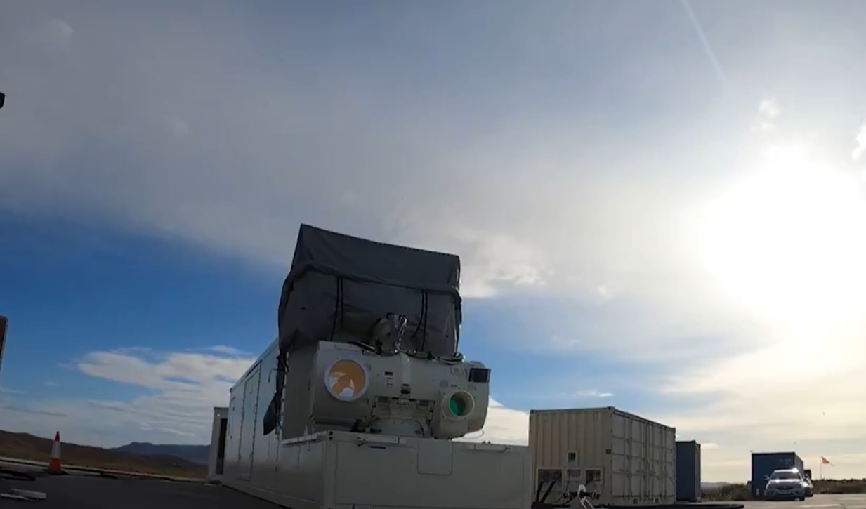 anti-drone laser