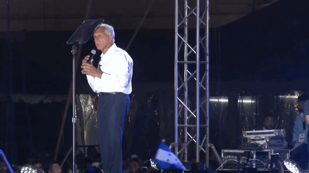 Trump-backed candidate leads Honduras poll