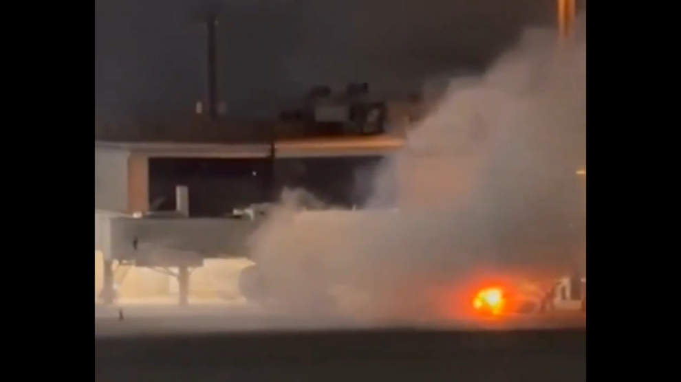 Fire forces 169 to evacuate plane at Brazil airport