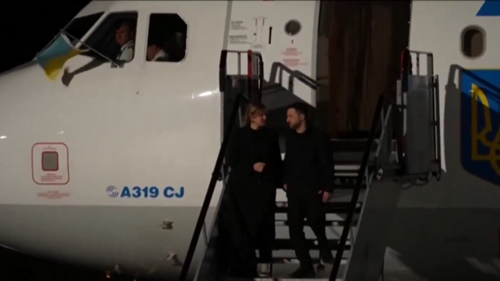 Irish police investigate drones seen as Zelensky landed in Dublin