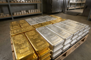 Precious metal prices sink further, silver down more than 30%