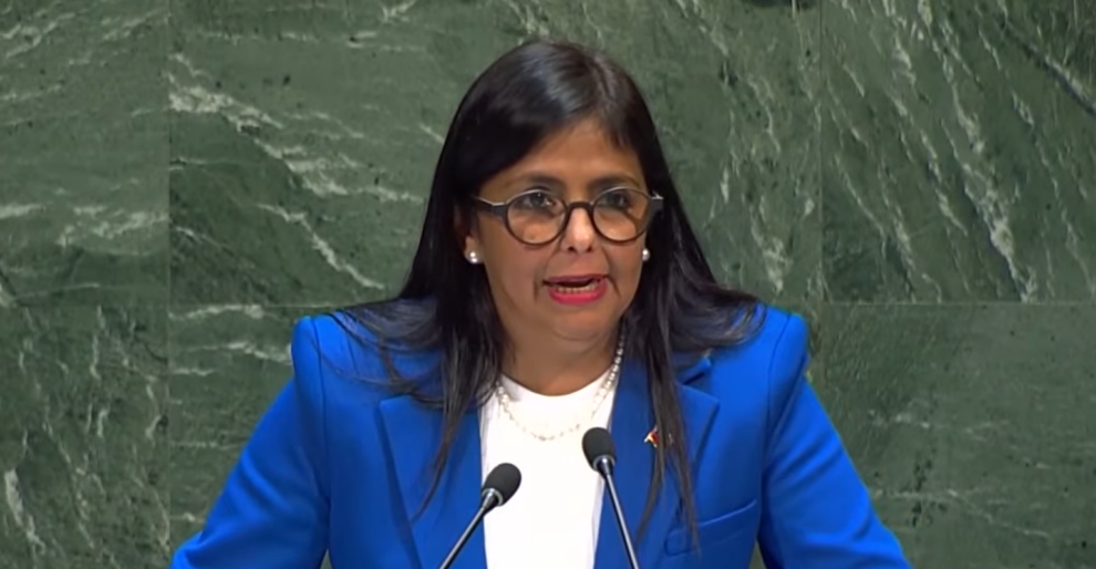 Maduro son vows unconditional support for interim leader Rodriguez