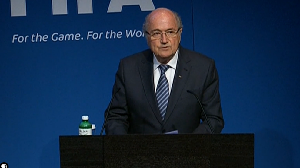Ex-FIFA boss Blatter suggests fans should not travel to US for World Cup