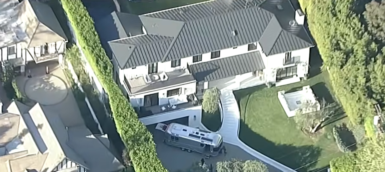 Woman held over shots fired at Rihanna’s LA mansion