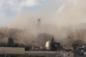 Impact near Jerusalem Old City after Iran missile warning