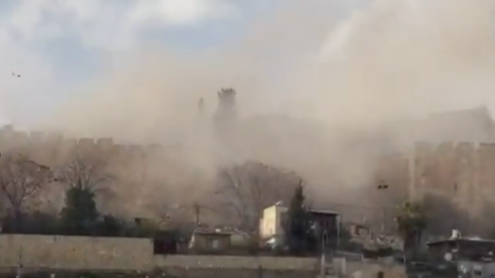 Impact near Jerusalem Old City after Iran missile warning